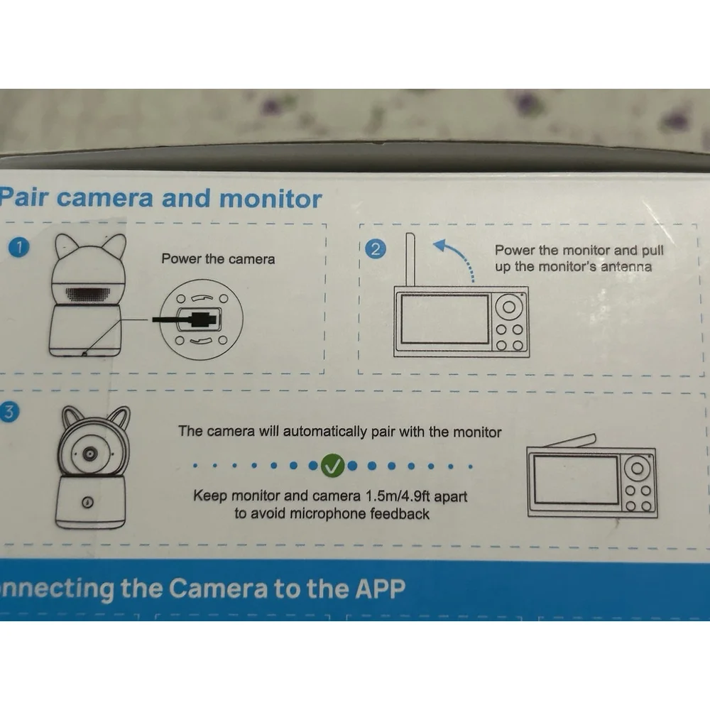 Video Baby Monitor Noiller ZY-BB2 4.3
